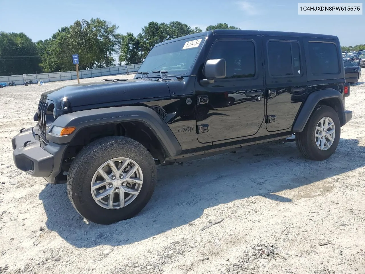 2023 Jeep Wrangler Sport VIN: 1C4HJXDN8PW615675 Lot: 61394754