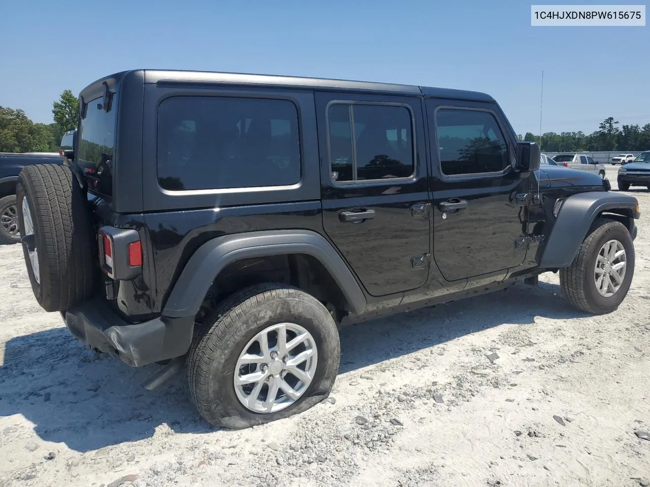 1C4HJXDN8PW615675 2023 Jeep Wrangler Sport