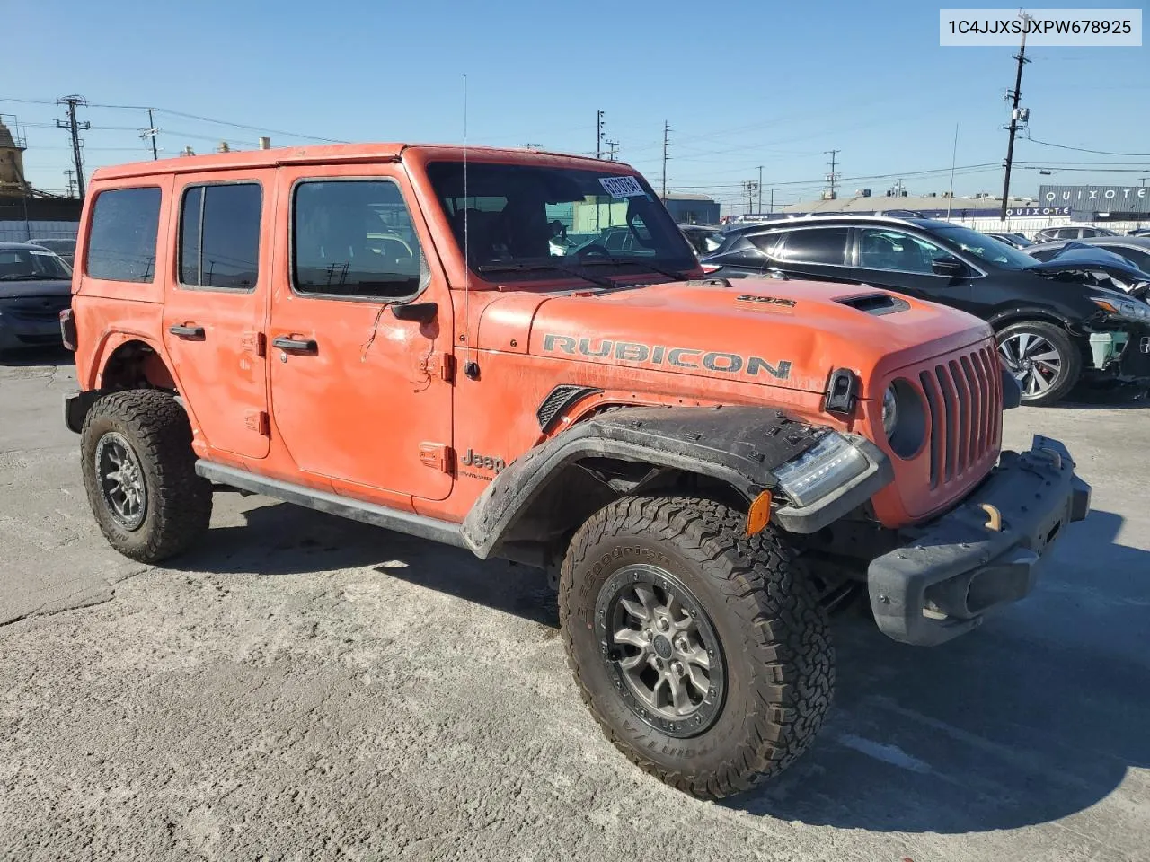 2023 Jeep Wrangler Rubicon 392 VIN: 1C4JJXSJXPW678925 Lot: 61819764