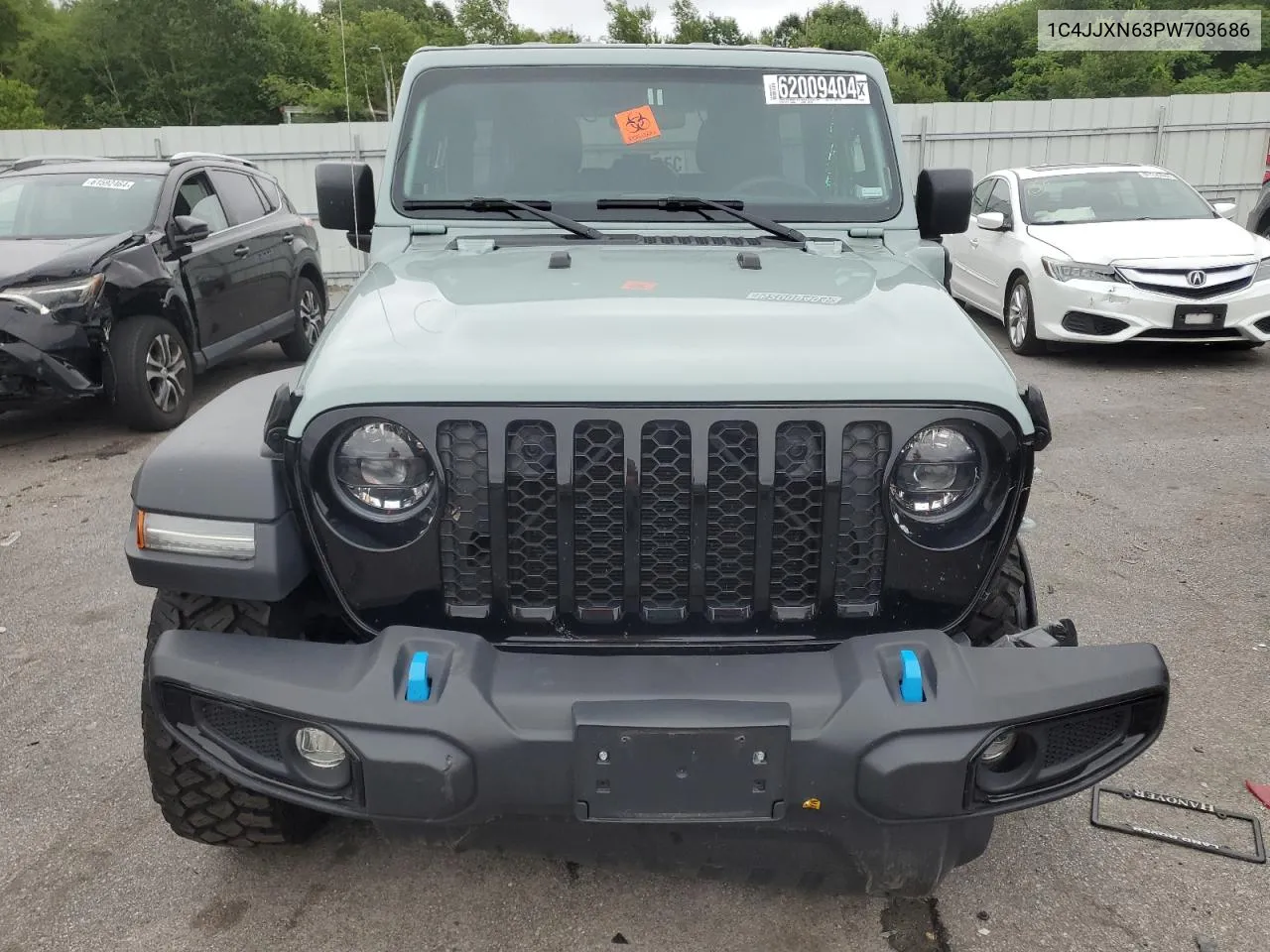 2023 Jeep Wrangler 4Xe VIN: 1C4JJXN63PW703686 Lot: 62009404