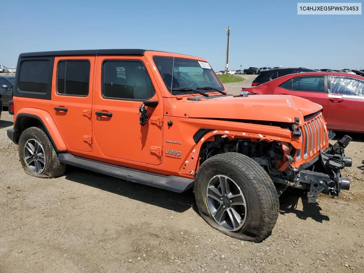 1C4HJXEG5PW673453 2023 Jeep Wrangler Sahara