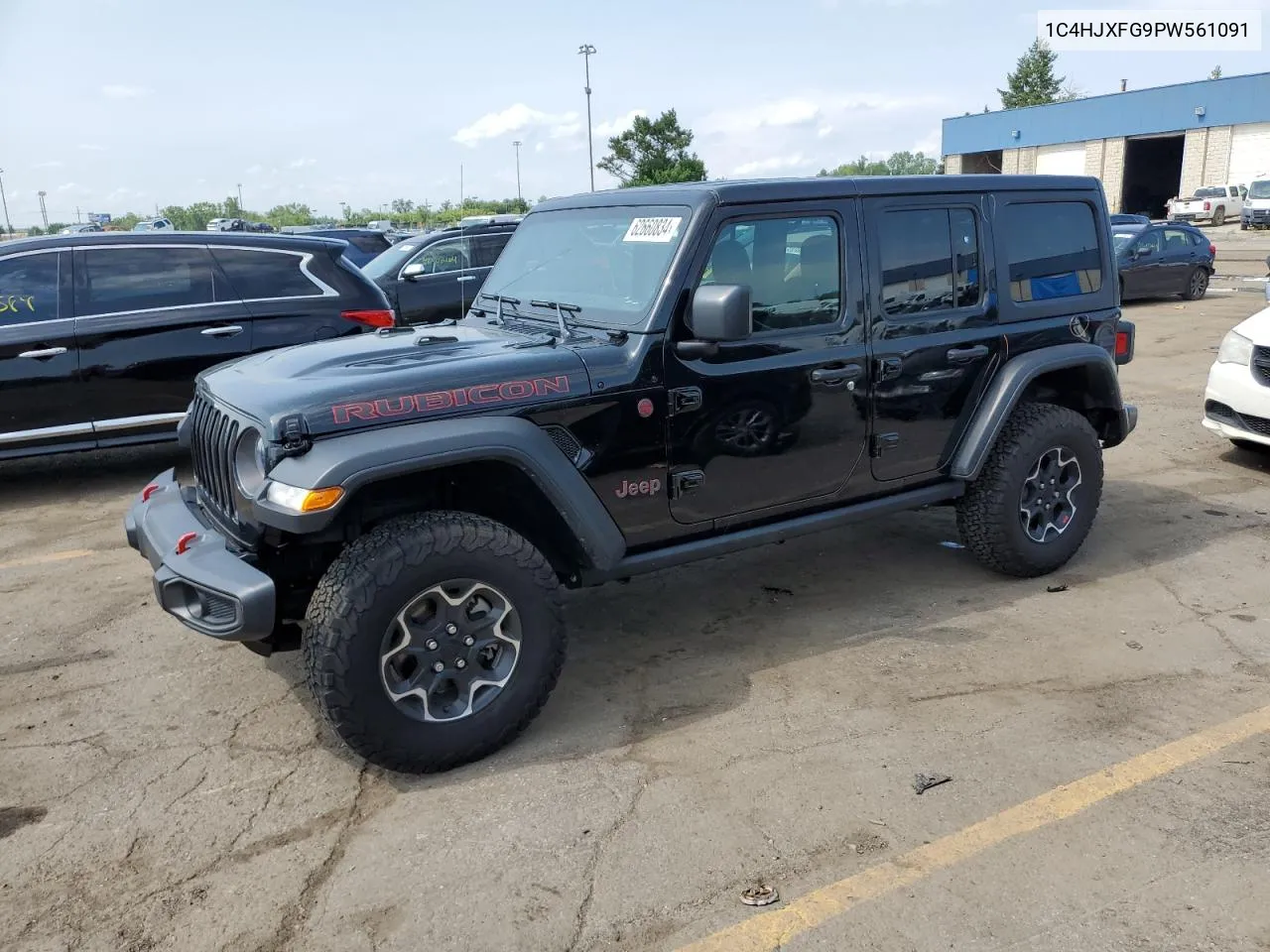 2023 Jeep Wrangler Rubicon VIN: 1C4HJXFG9PW561091 Lot: 62660834