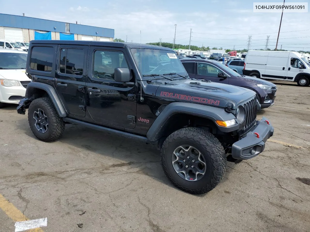 2023 Jeep Wrangler Rubicon VIN: 1C4HJXFG9PW561091 Lot: 62660834