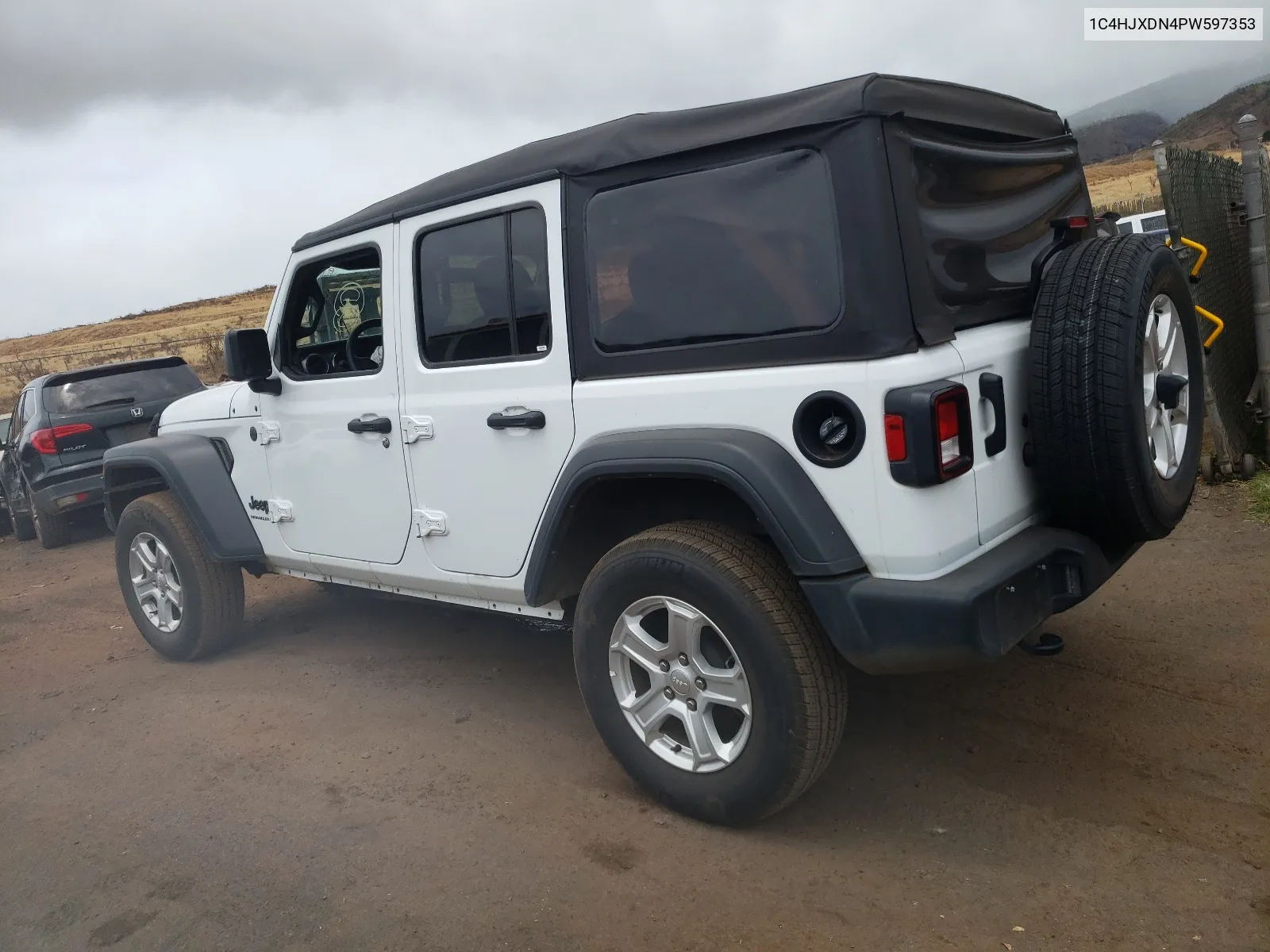 1C4HJXDN4PW597353 2023 Jeep Wrangler Sport