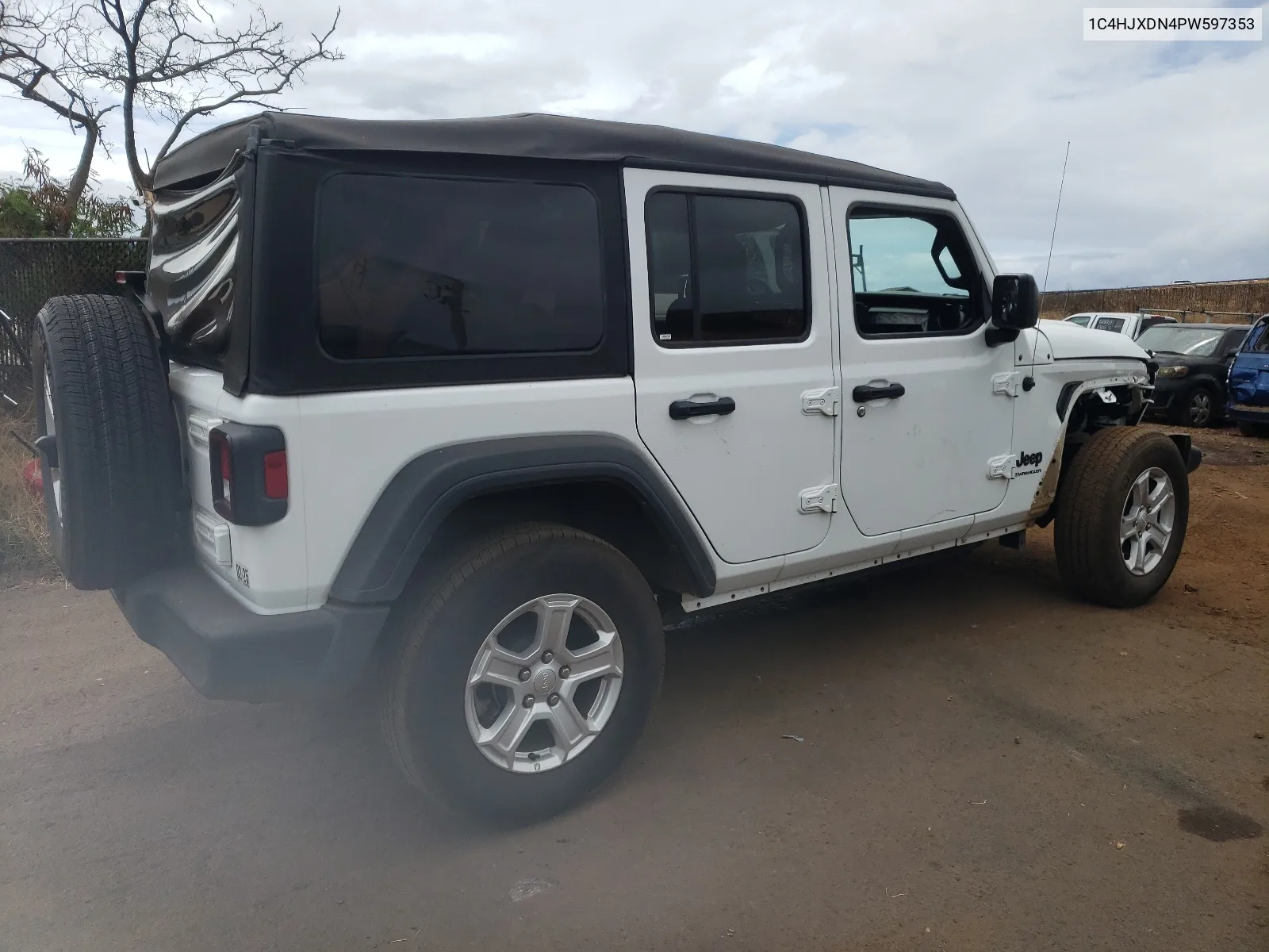 2023 Jeep Wrangler Sport VIN: 1C4HJXDN4PW597353 Lot: 63150594