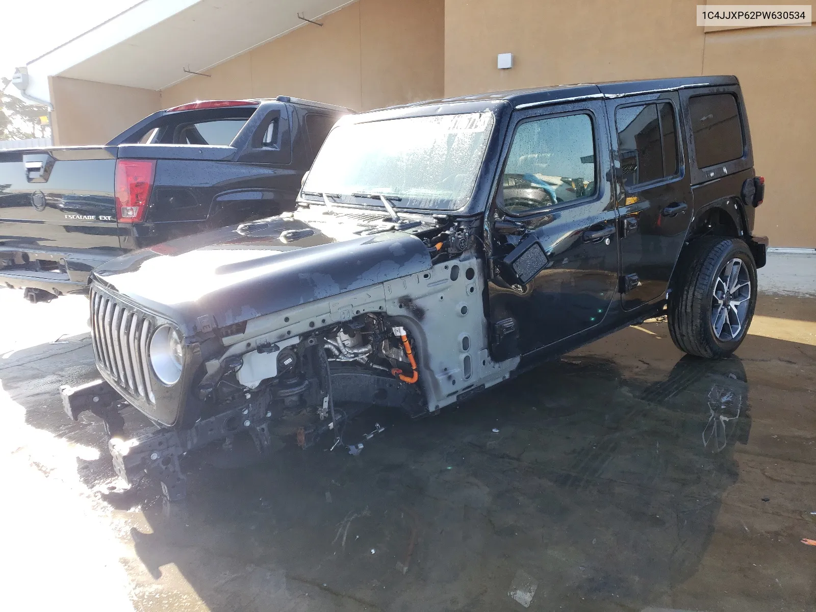 2023 Jeep Wrangler Sahara 4Xe VIN: 1C4JJXP62PW630534 Lot: 64106714