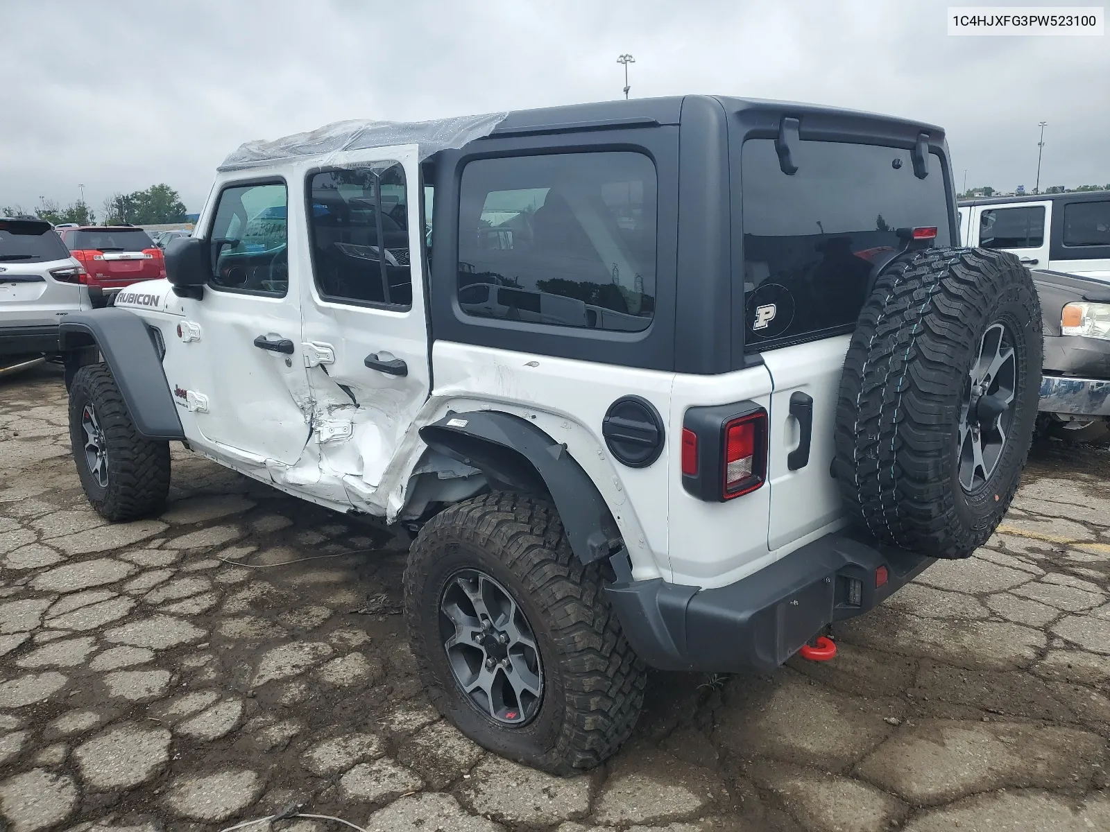 2023 Jeep Wrangler Rubicon VIN: 1C4HJXFG3PW523100 Lot: 64196364