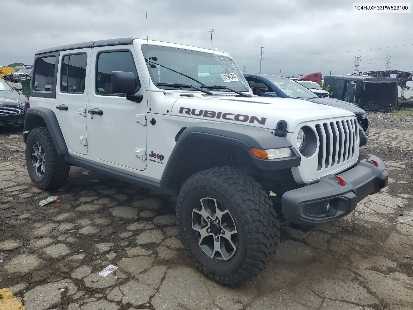 2023 Jeep Wrangler Rubicon VIN: 1C4HJXFG3PW523100 Lot: 64196364