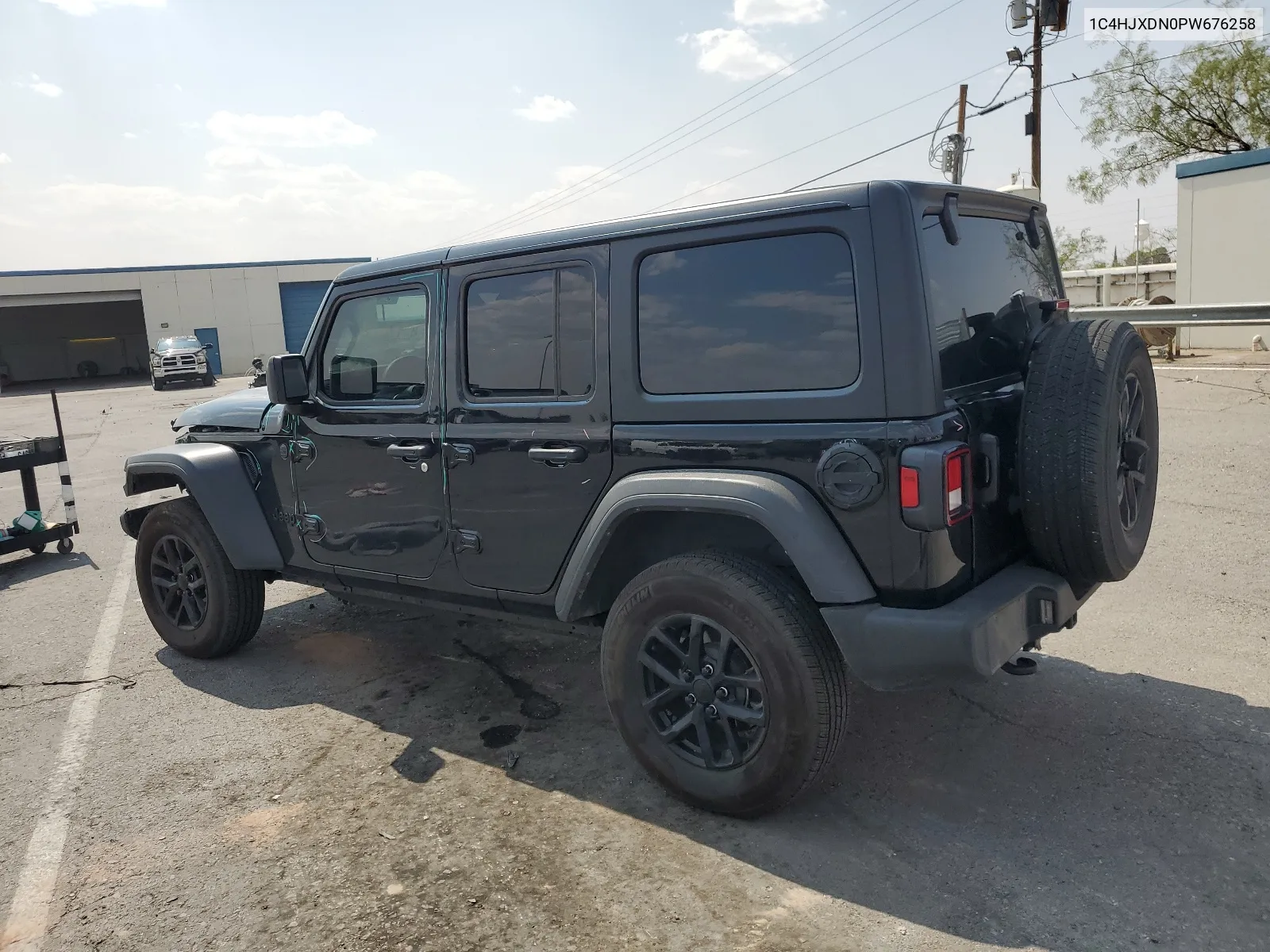 2023 Jeep Wrangler Sport VIN: 1C4HJXDN0PW676258 Lot: 64837234