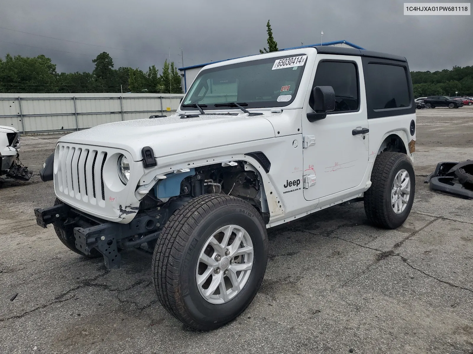 2023 Jeep Wrangler Sport VIN: 1C4HJXAG1PW681118 Lot: 65030414