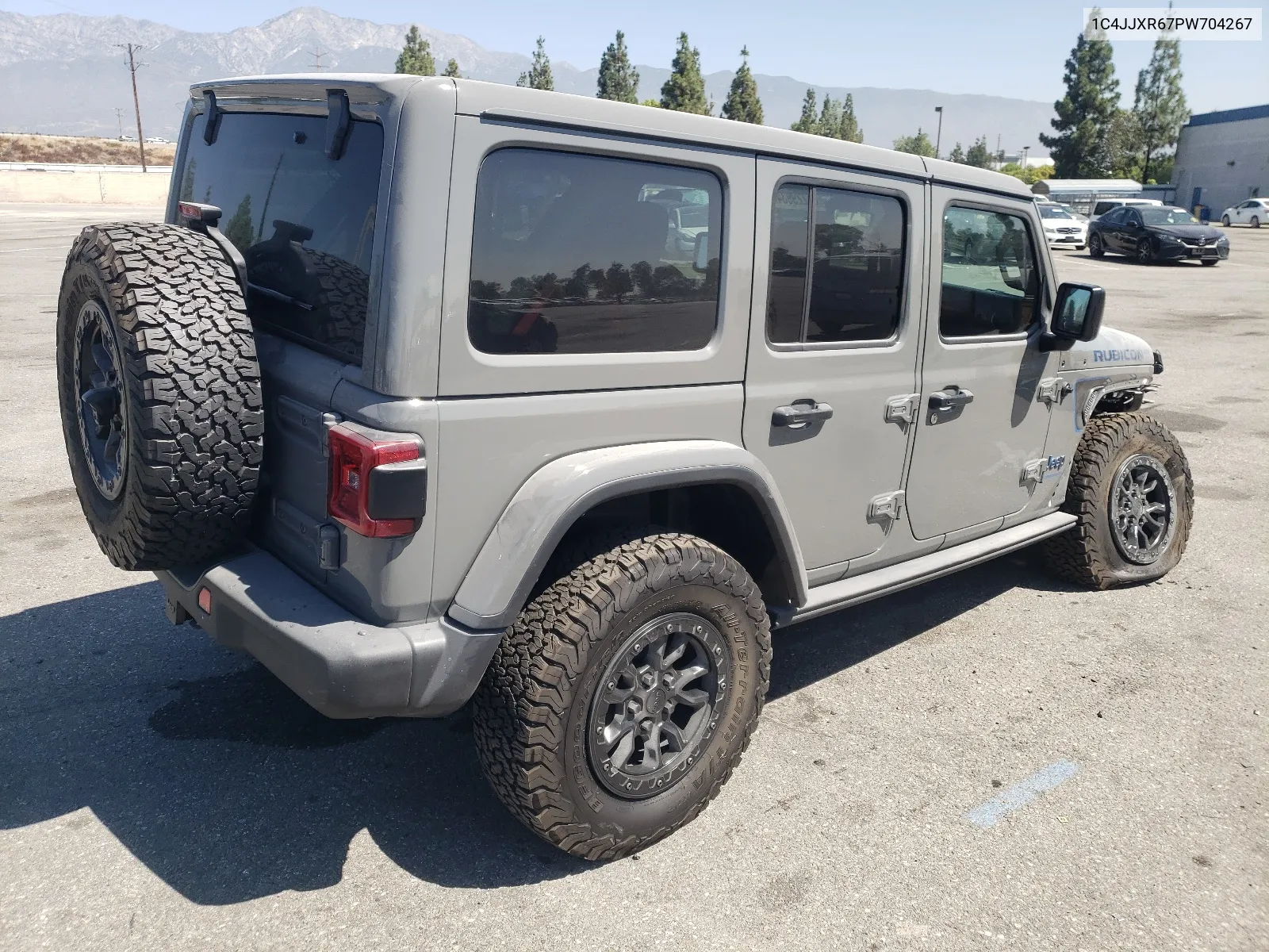 2023 Jeep Wrangler Rubicon 4Xe VIN: 1C4JJXR67PW704267 Lot: 65229934