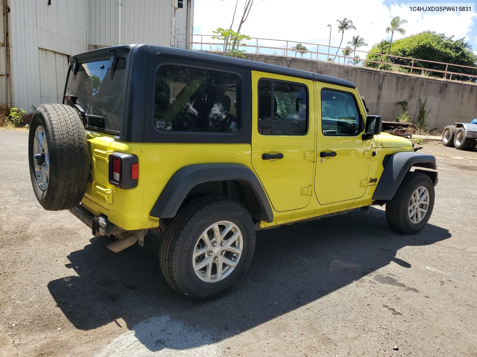 2023 Jeep Wrangler Sport VIN: 1C4HJXDG5PW615831 Lot: 65839324