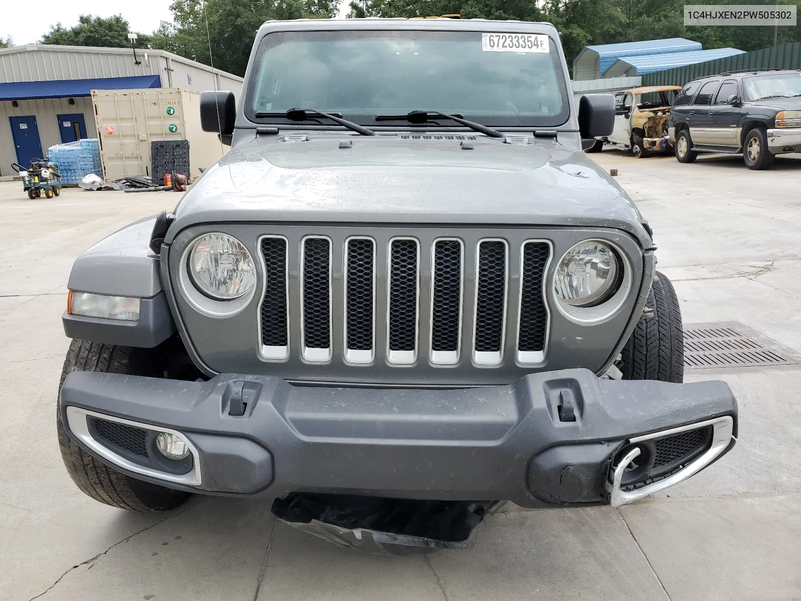 2023 Jeep Wrangler Sahara VIN: 1C4HJXEN2PW505302 Lot: 67233354