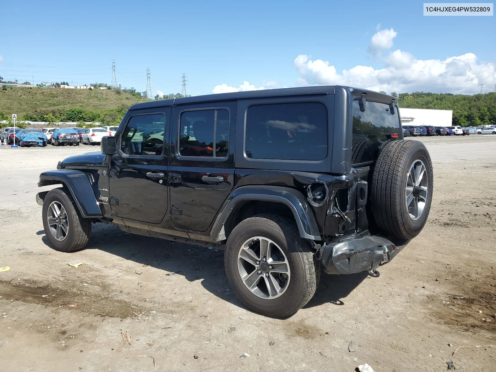 1C4HJXEG4PW532809 2023 Jeep Wrangler Sahara