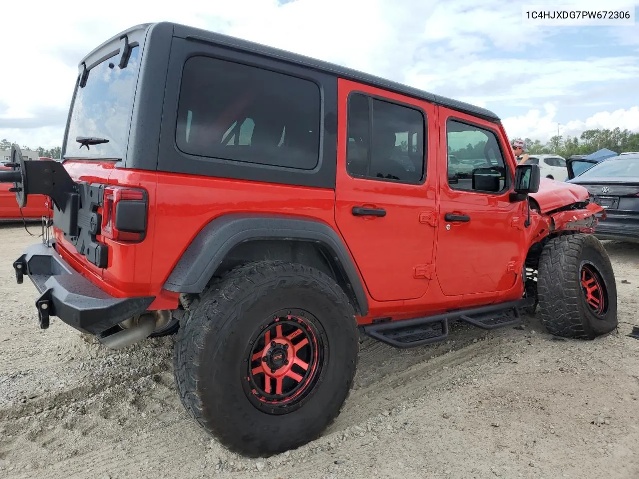 1C4HJXDG7PW672306 2023 Jeep Wrangler Sport