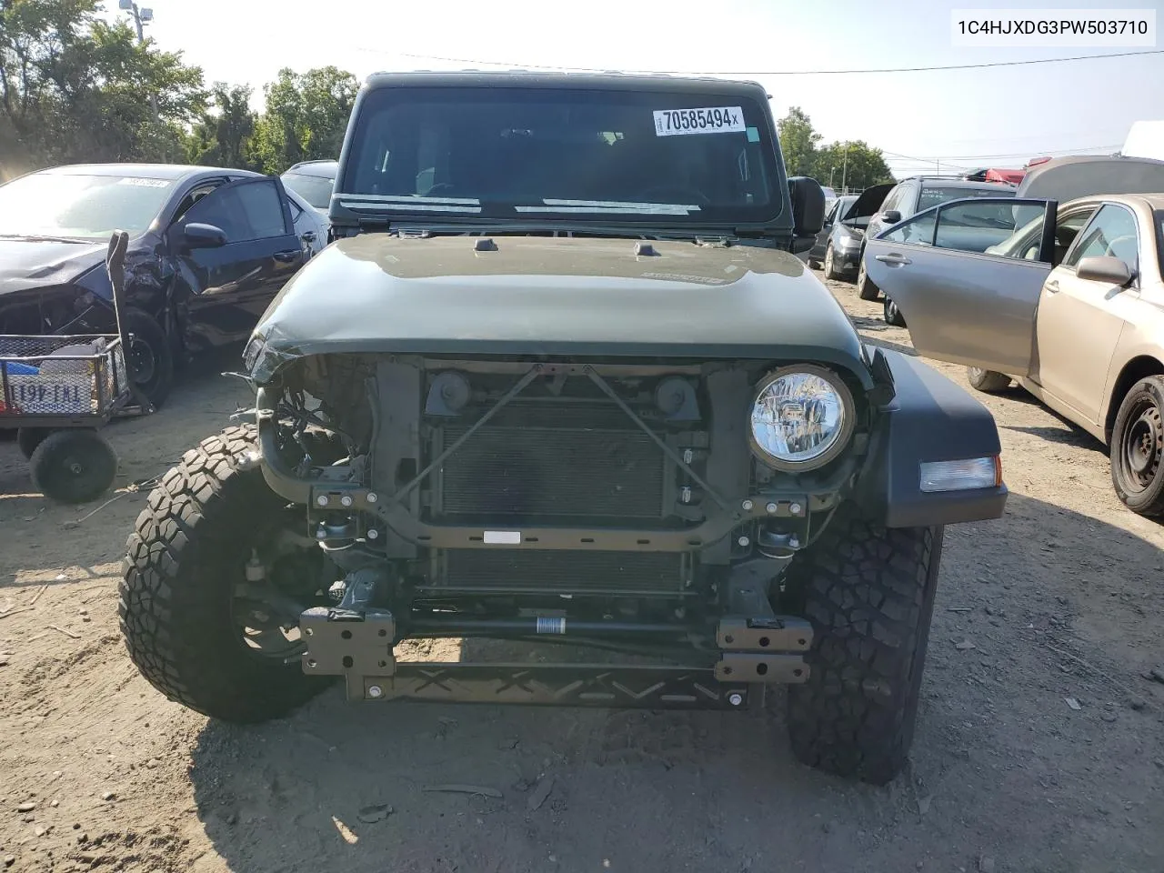 1C4HJXDG3PW503710 2023 Jeep Wrangler Sport