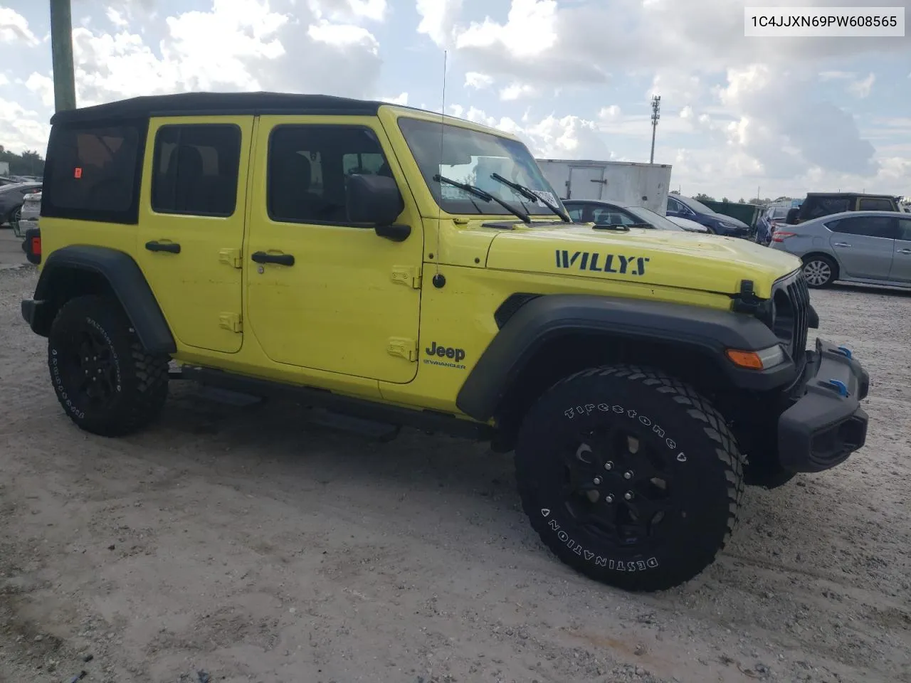 2023 Jeep Wrangler 4Xe VIN: 1C4JJXN69PW608565 Lot: 72172494