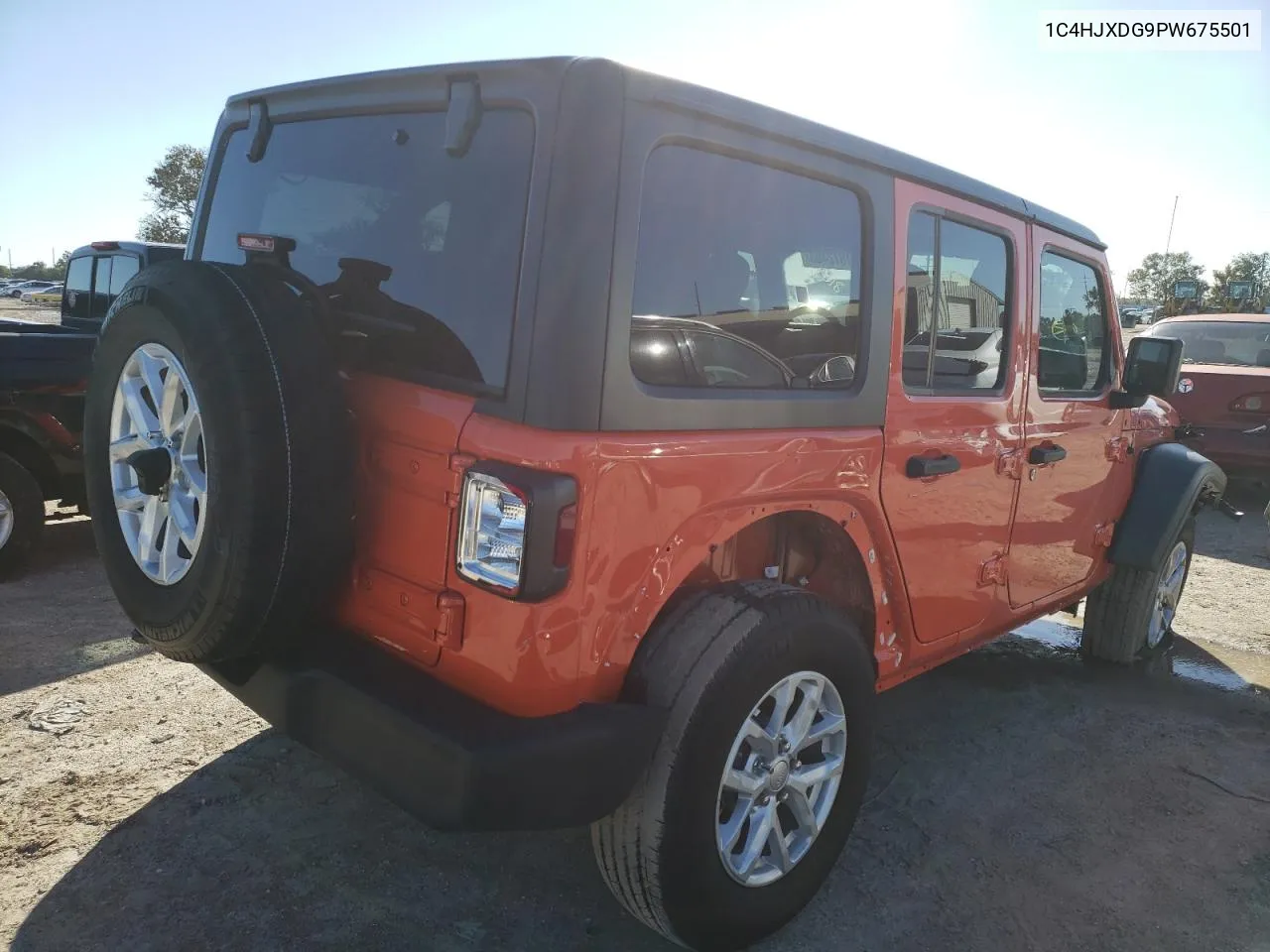 2023 Jeep Wrangler Sport VIN: 1C4HJXDG9PW675501 Lot: 81072463