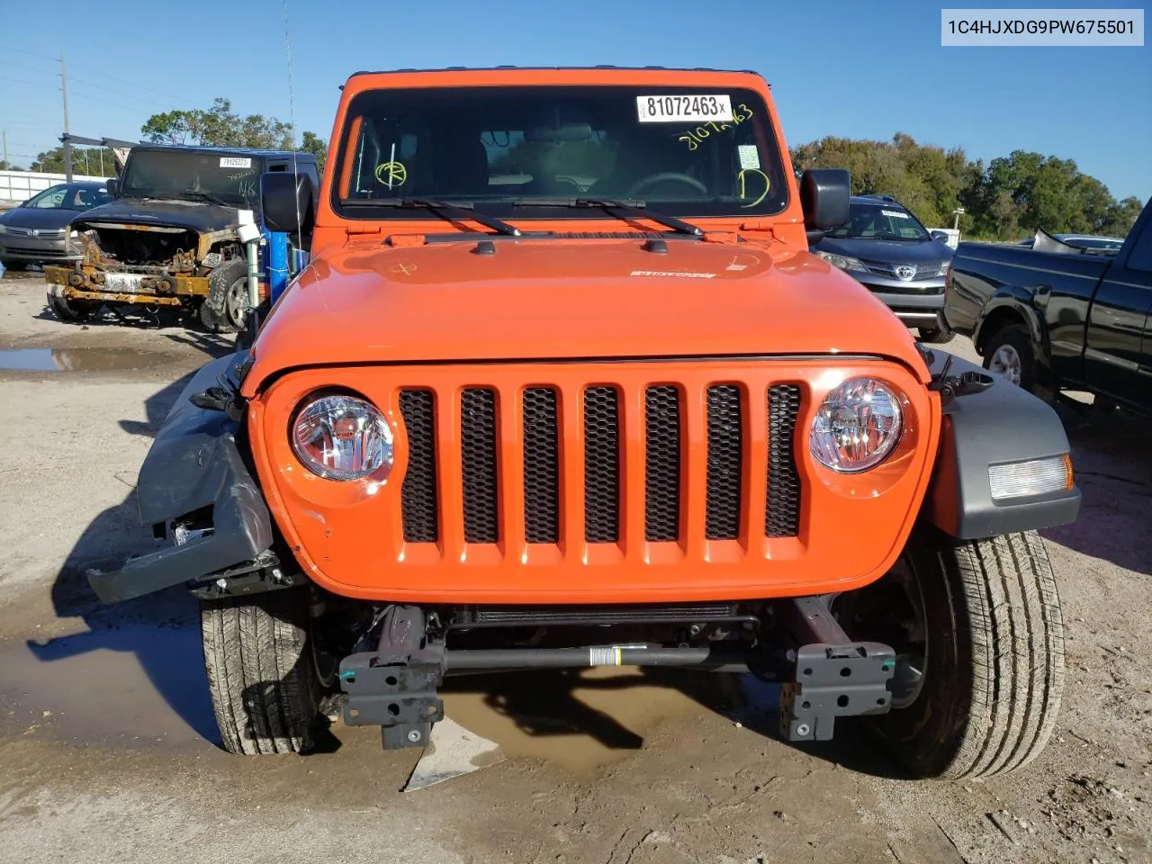 1C4HJXDG9PW675501 2023 Jeep Wrangler Sport