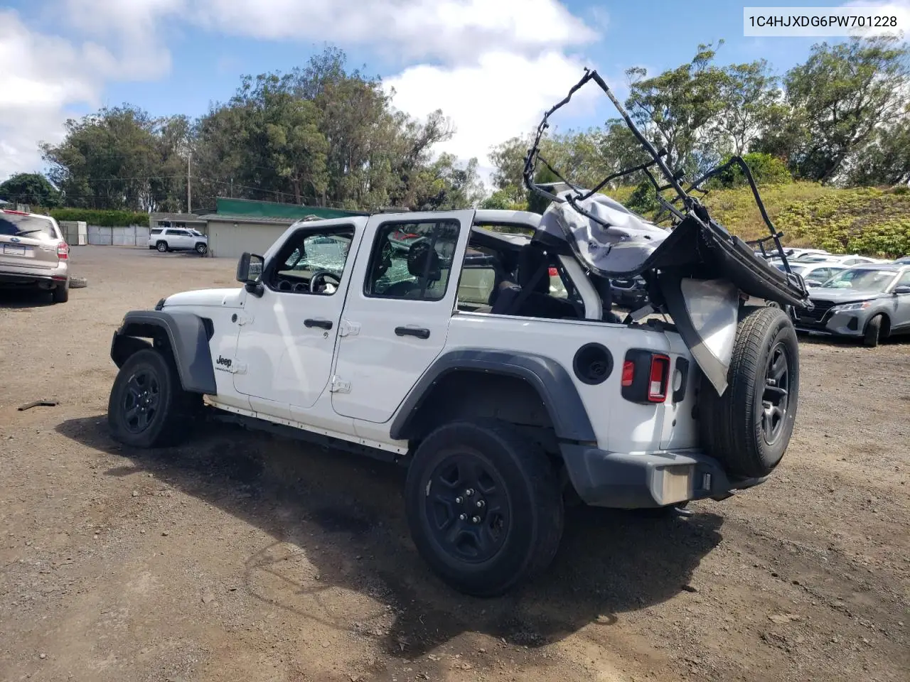 1C4HJXDG6PW701228 2023 Jeep Wrangler Sport