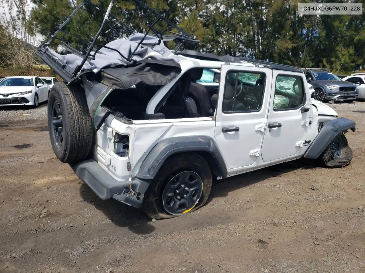 1C4HJXDG6PW701228 2023 Jeep Wrangler Sport