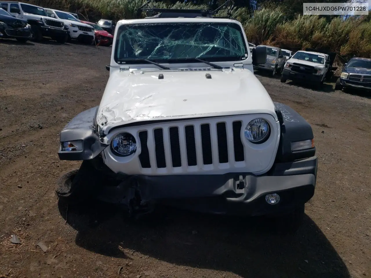 1C4HJXDG6PW701228 2023 Jeep Wrangler Sport