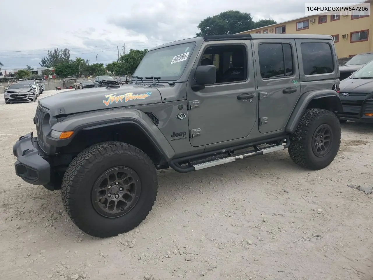 1C4HJXDGXPW647206 2023 Jeep Wrangler Sport