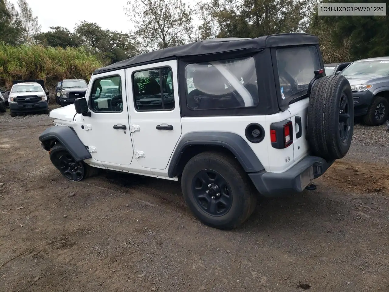 1C4HJXDG1PW701220 2023 Jeep Wrangler Sport