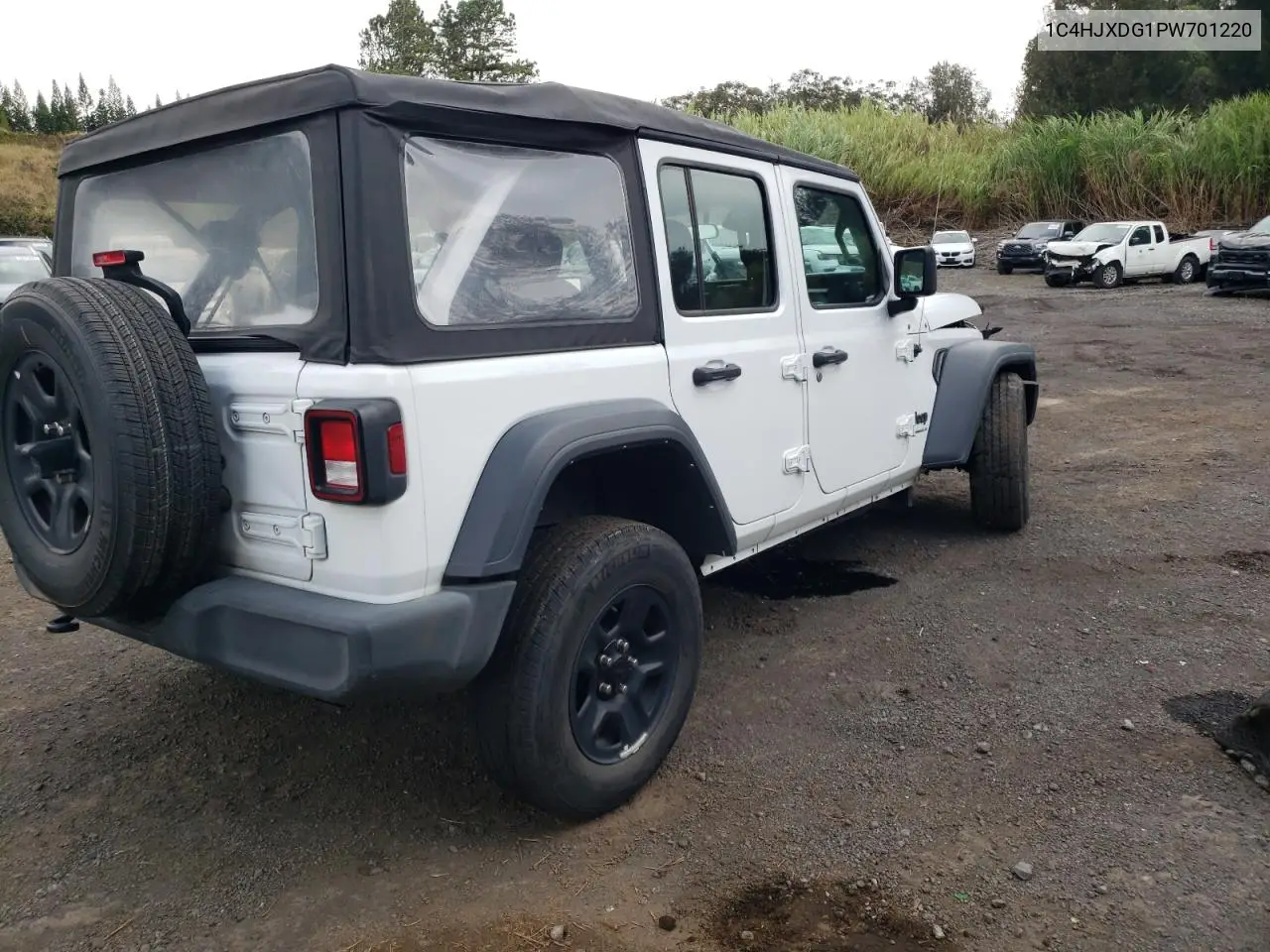 1C4HJXDG1PW701220 2023 Jeep Wrangler Sport