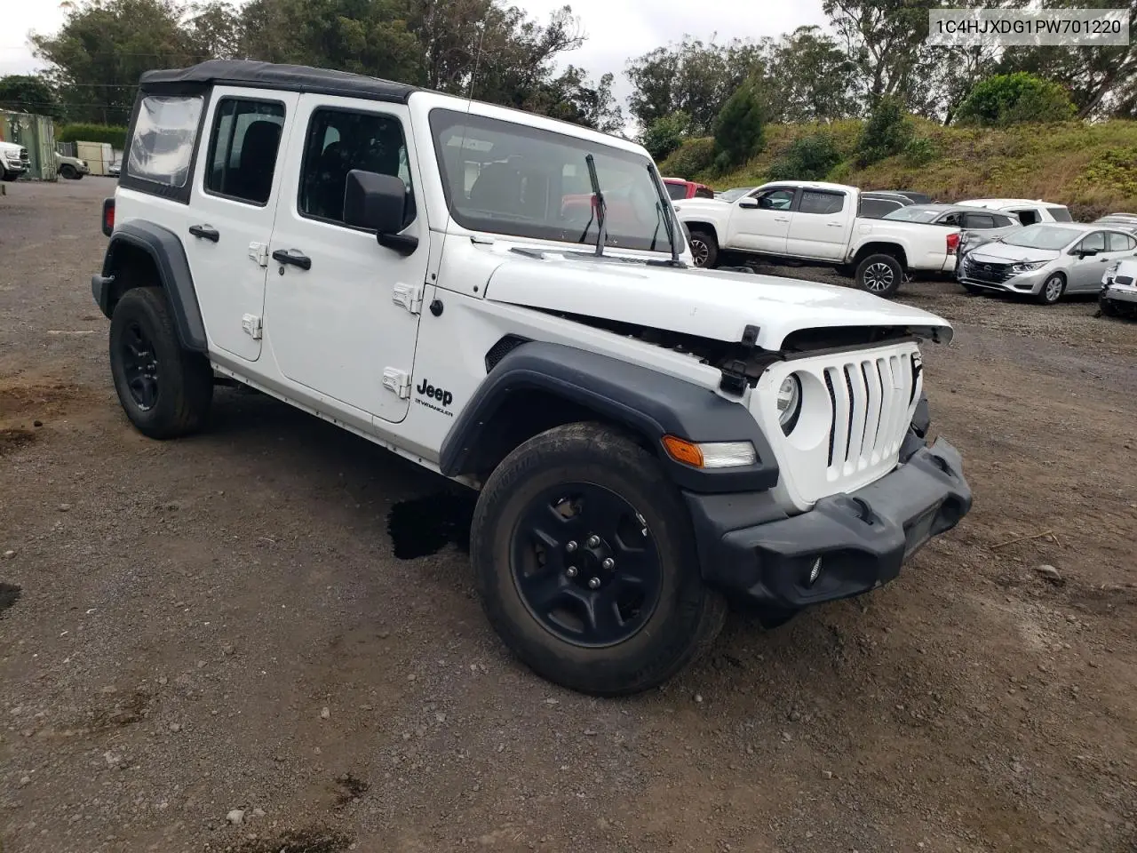 1C4HJXDG1PW701220 2023 Jeep Wrangler Sport