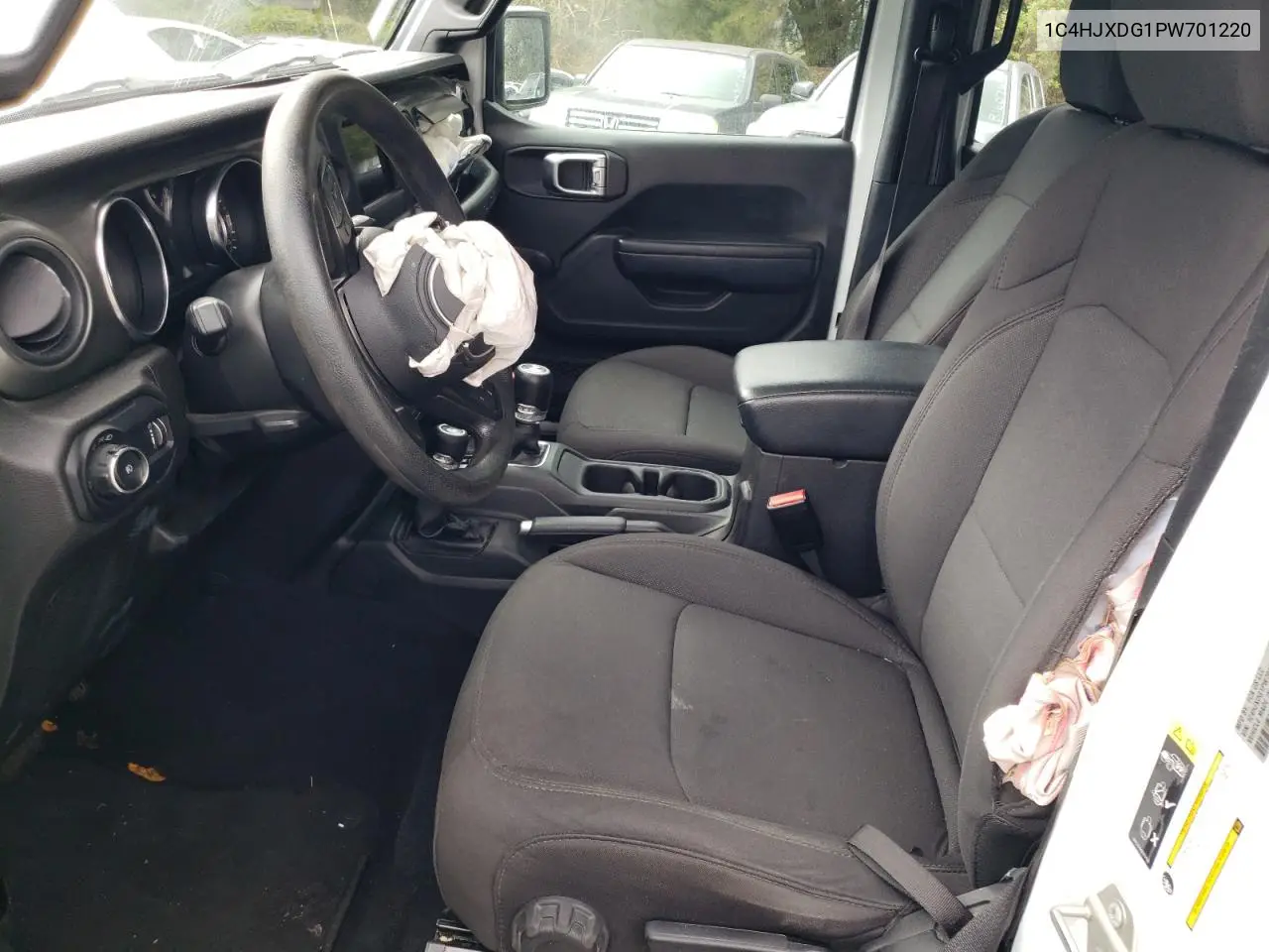 1C4HJXDG1PW701220 2023 Jeep Wrangler Sport