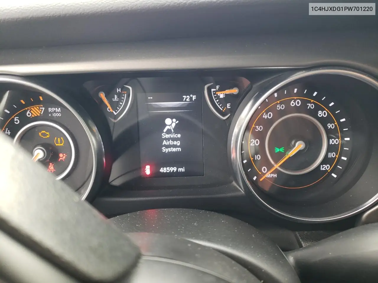 1C4HJXDG1PW701220 2023 Jeep Wrangler Sport