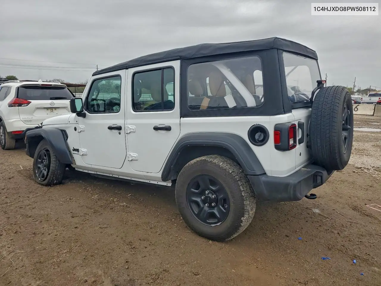 1C4HJXDG8PW508112 2023 Jeep Wrangler Sport