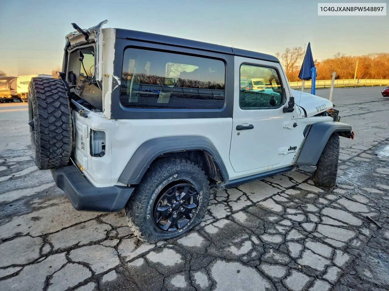 1C4GJXAN8PW548897 2023 Jeep Wrangler Sport