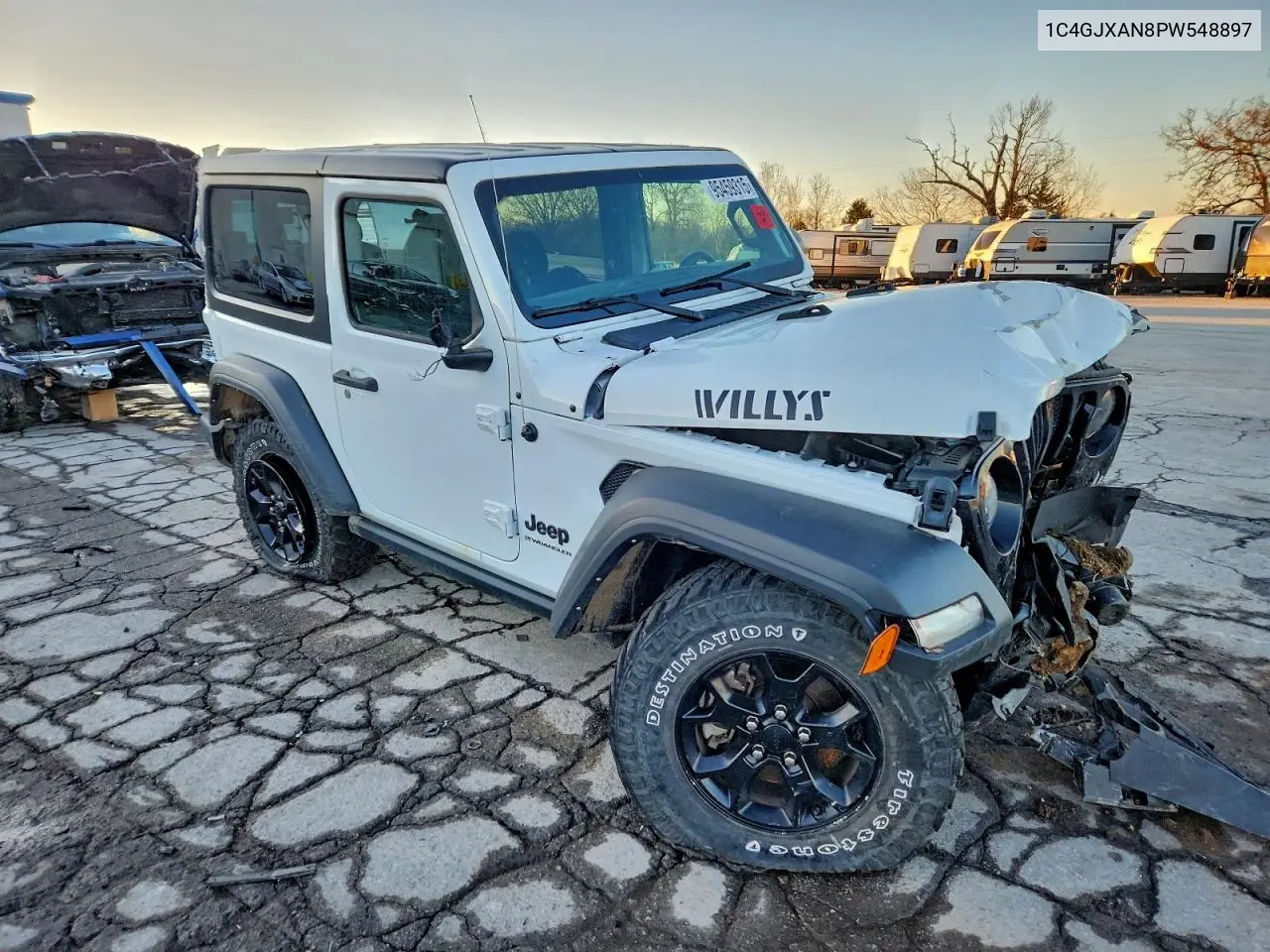 1C4GJXAN8PW548897 2023 Jeep Wrangler Sport