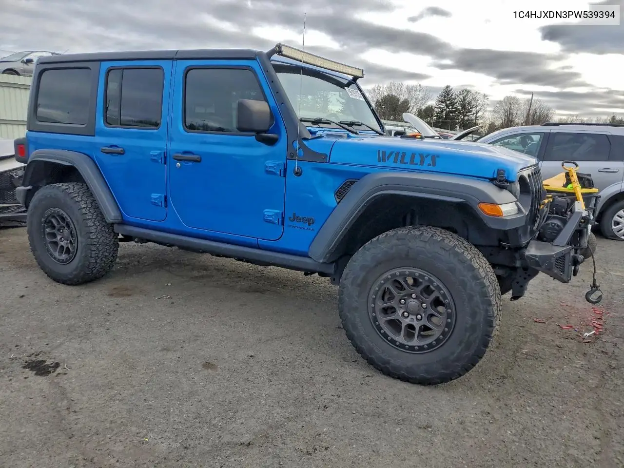 1C4HJXDN3PW539394 2023 Jeep Wrangler Sport