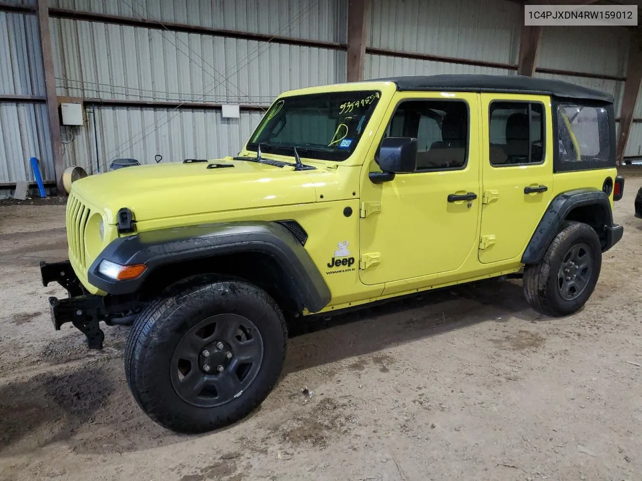 2024 Jeep Wrangler Sport VIN: 1C4PJXDN4RW159012 Lot: 53597854