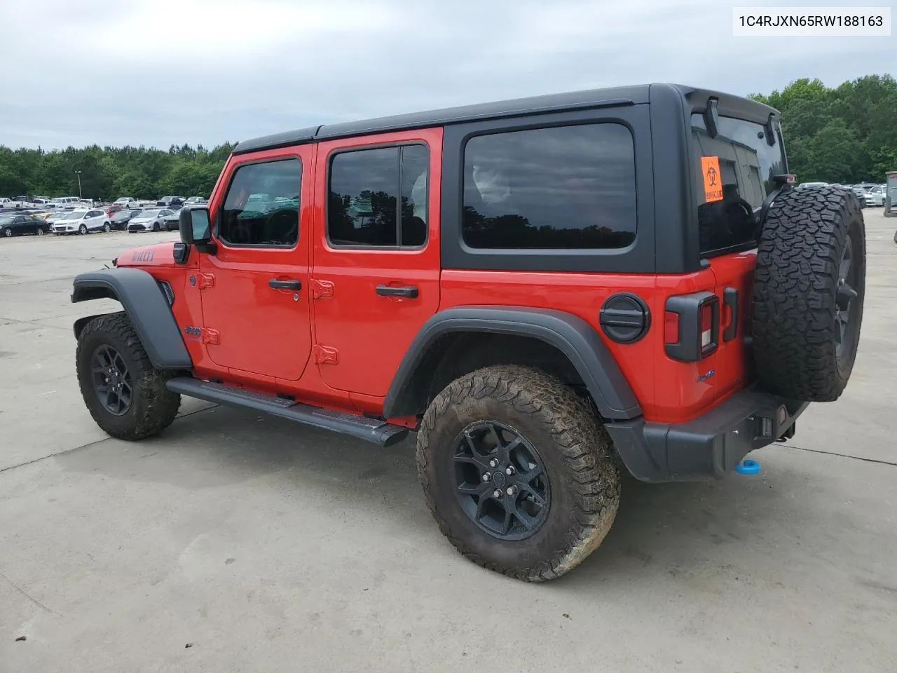 2024 Jeep Wrangler 4Xe VIN: 1C4RJXN65RW188163 Lot: 55375594