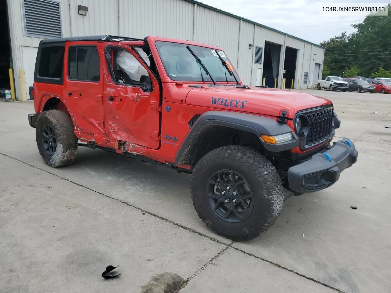 2024 Jeep Wrangler 4Xe VIN: 1C4RJXN65RW188163 Lot: 55375594