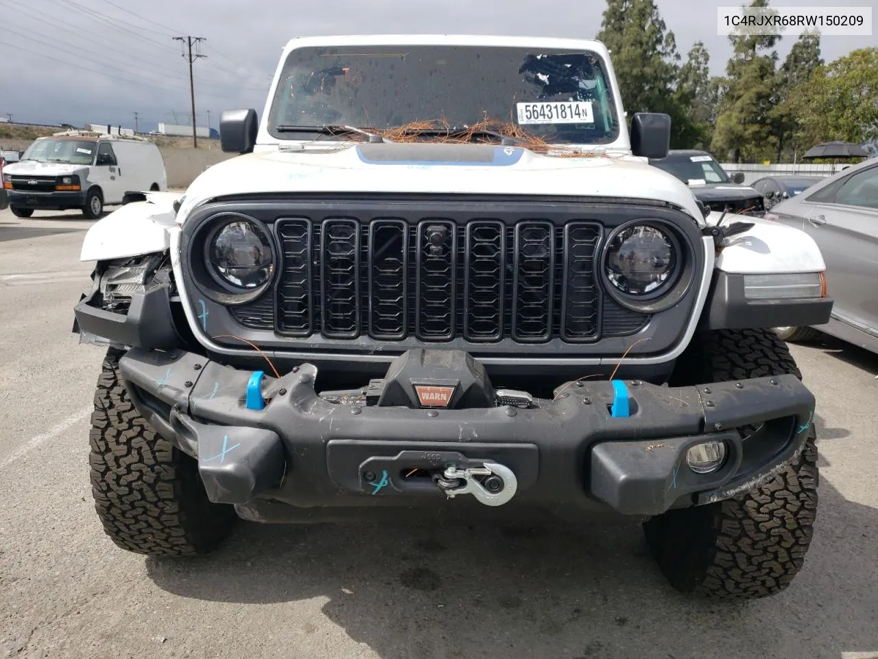 2024 Jeep Wrangler Rubicon 4Xe VIN: 1C4RJXR68RW150209 Lot: 56431814