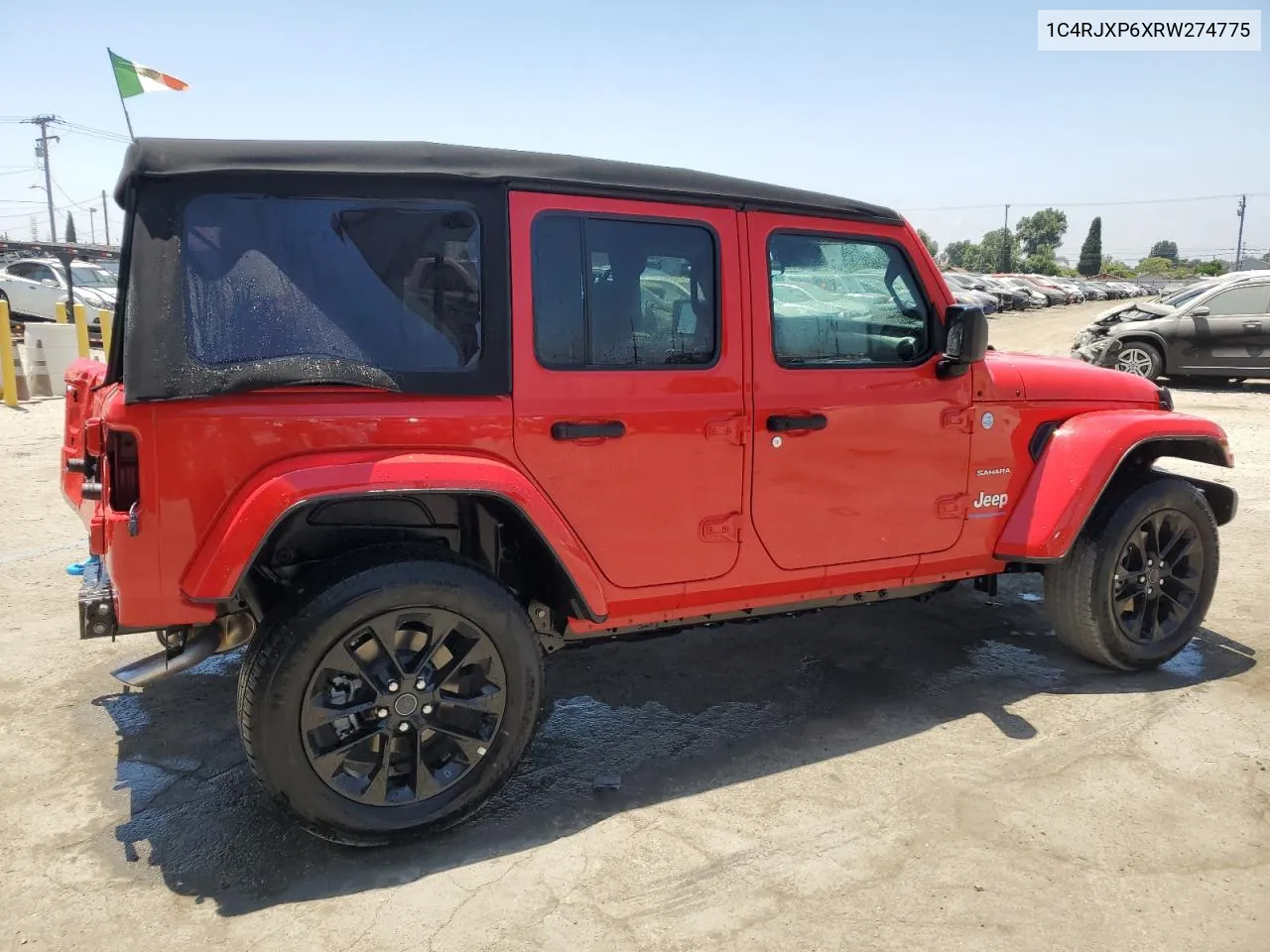 2024 Jeep Wrangler Sahara 4Xe VIN: 1C4RJXP6XRW274775 Lot: 58970254