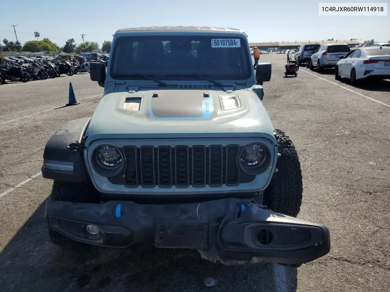 2024 Jeep Wrangler Rubicon 4Xe VIN: 1C4RJXR60RW114918 Lot: 60107504