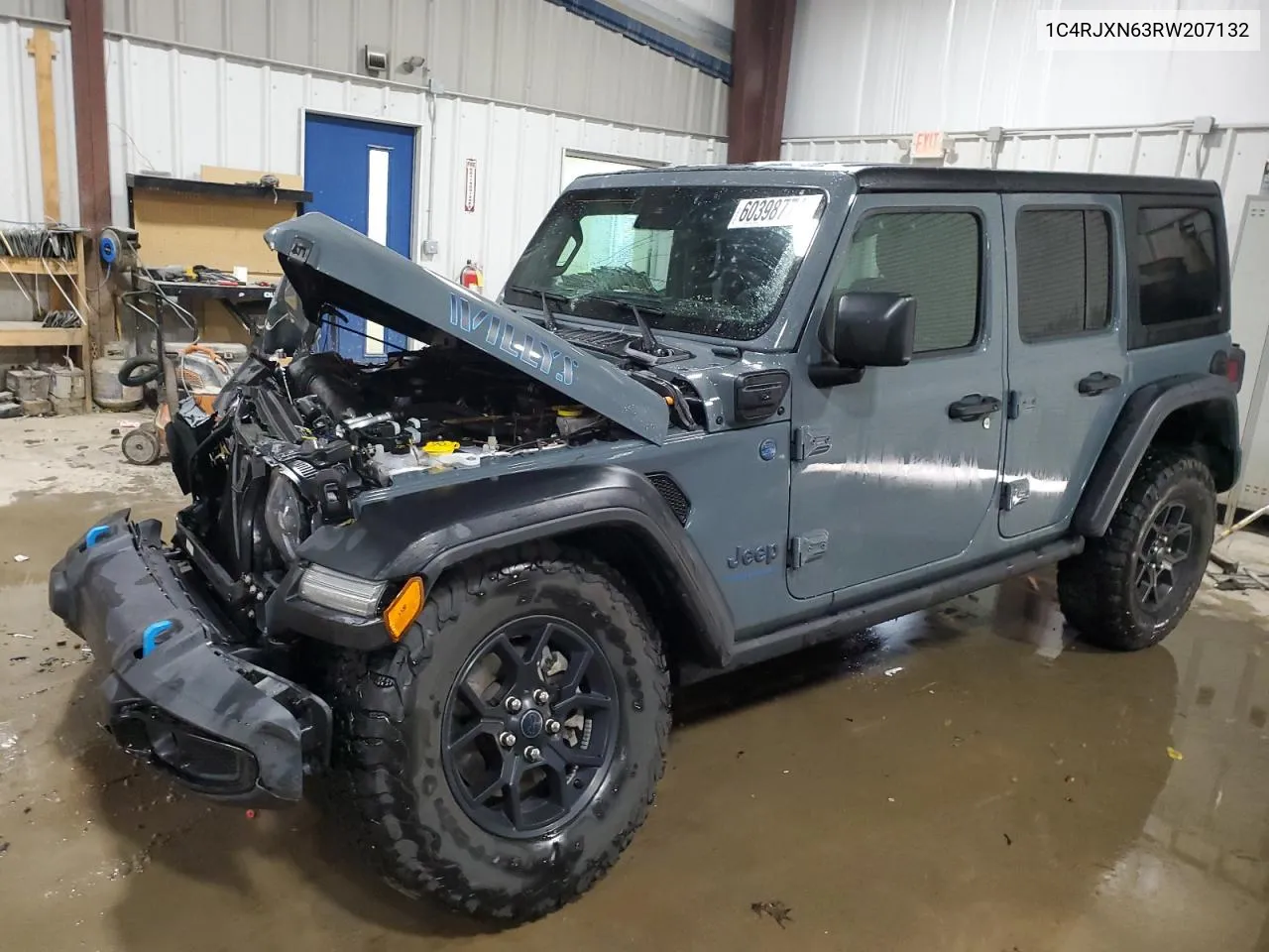 2024 Jeep Wrangler 4Xe VIN: 1C4RJXN63RW207132 Lot: 60398774