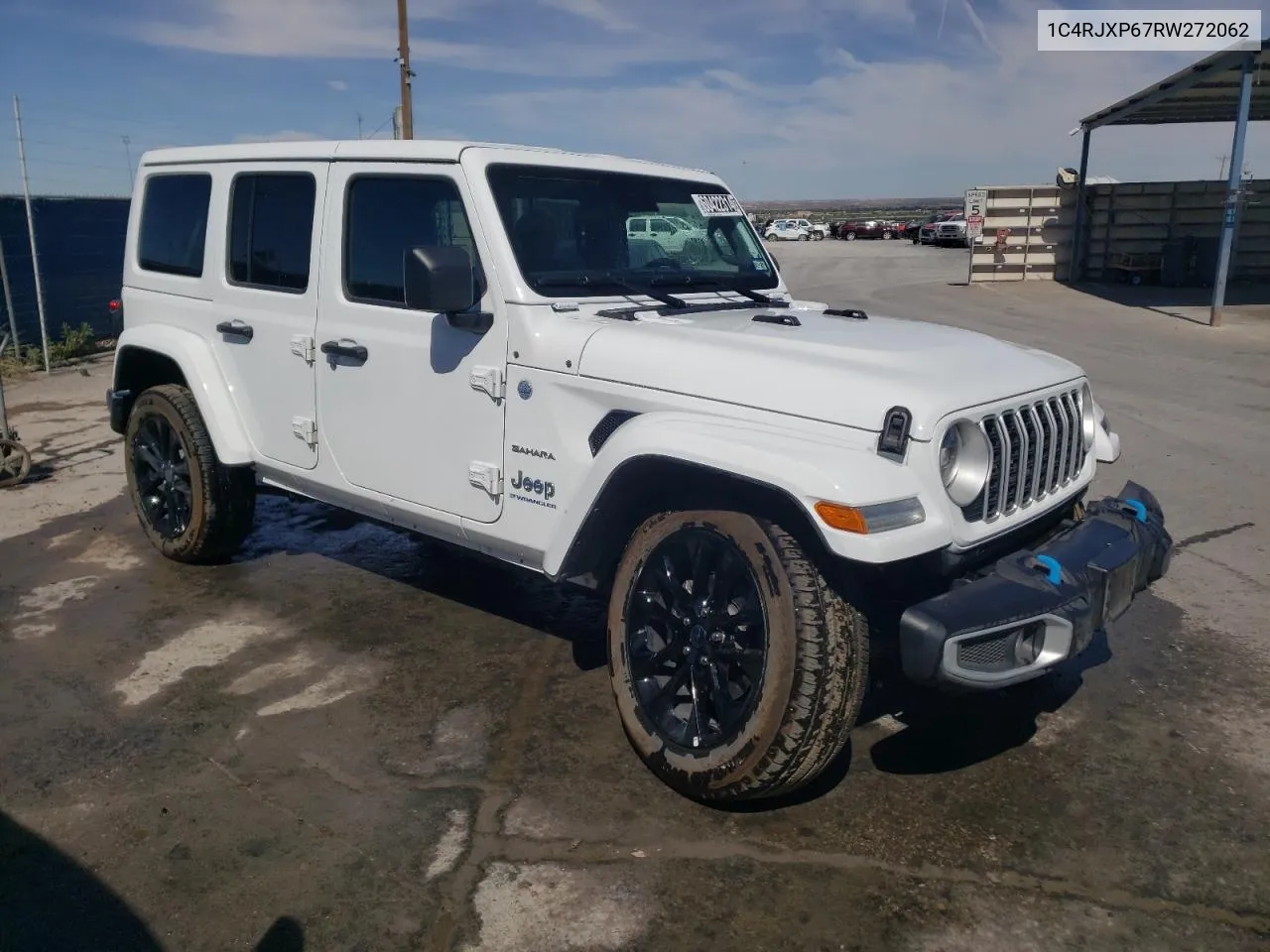 2024 Jeep Wrangler Sahara 4Xe VIN: 1C4RJXP67RW272062 Lot: 60422314