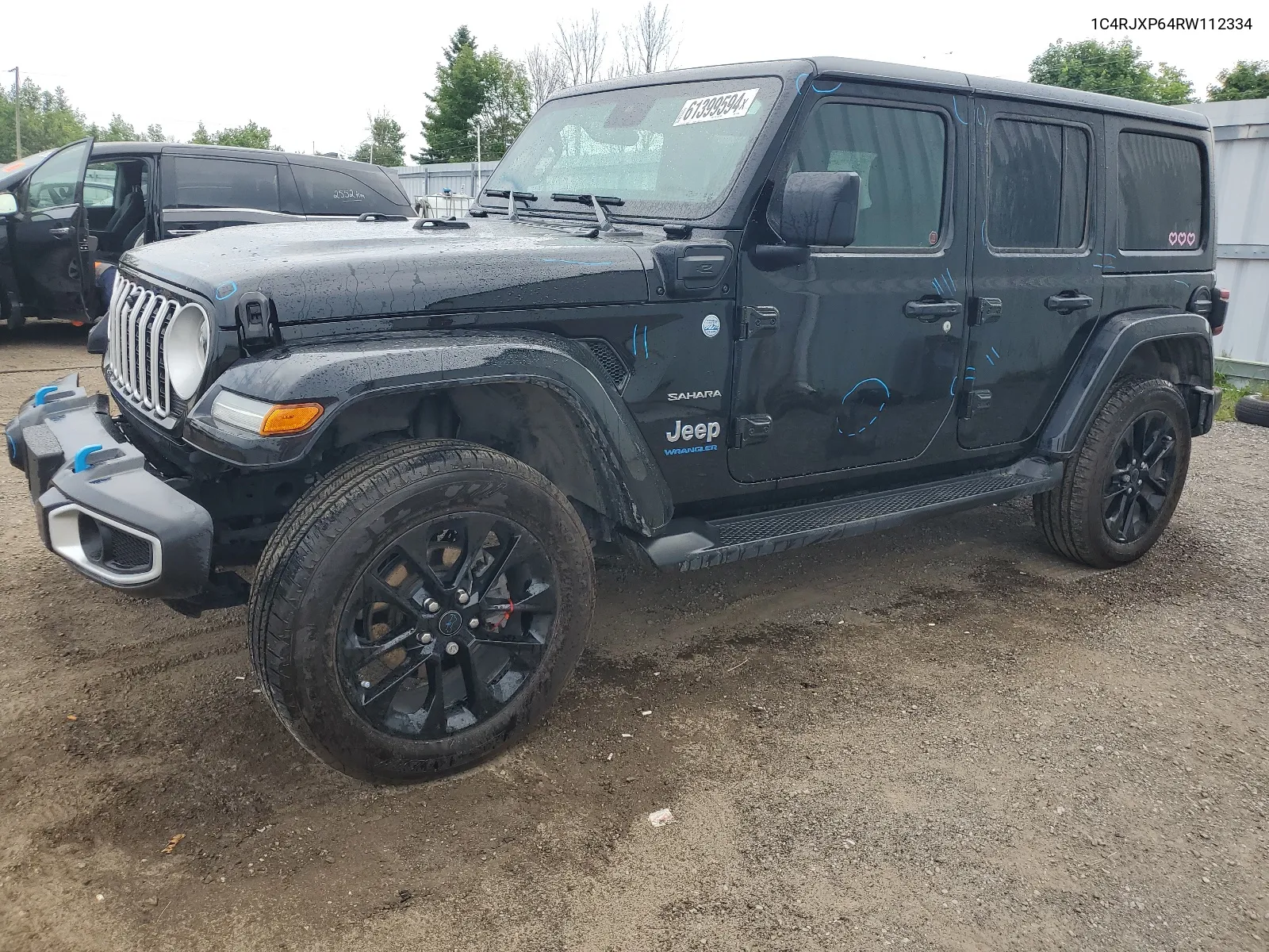 2024 Jeep Wrangler Sahara 4Xe VIN: 1C4RJXP64RW112334 Lot: 61399594