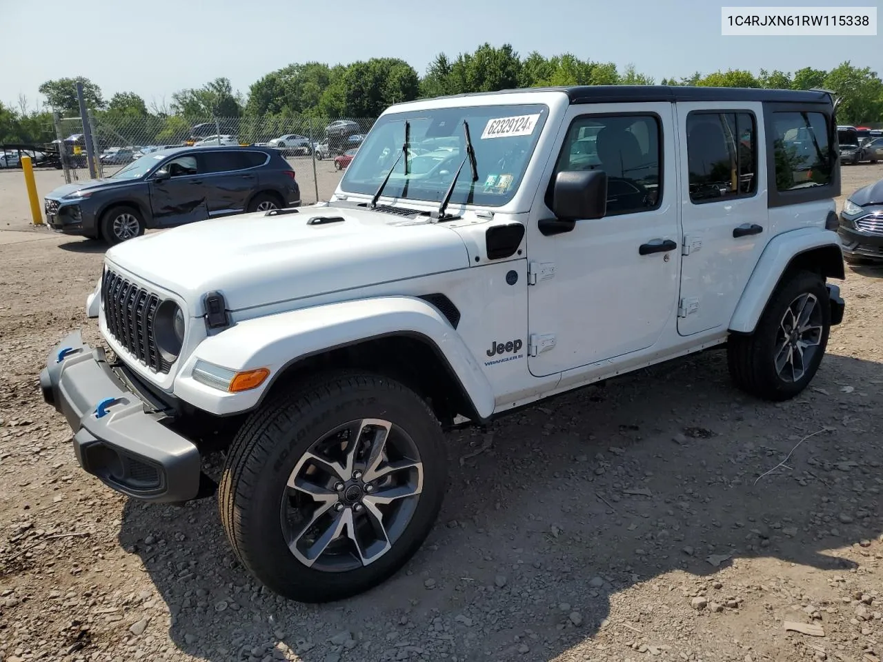 2024 Jeep Wrangler 4Xe VIN: 1C4RJXN61RW115338 Lot: 62329124