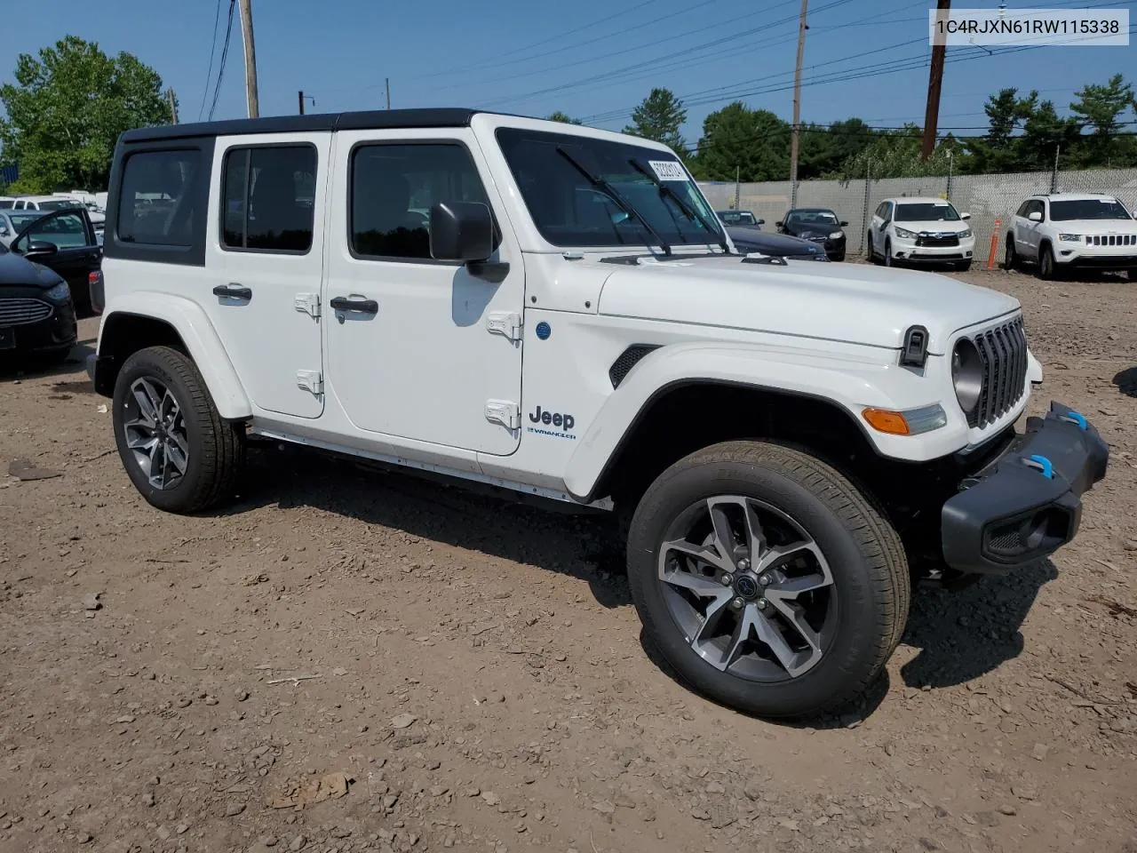 2024 Jeep Wrangler 4Xe VIN: 1C4RJXN61RW115338 Lot: 62329124