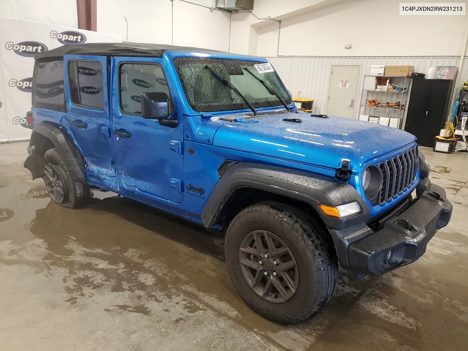 2024 Jeep Wrangler Sport VIN: 1C4PJXDN2RW231213 Lot: 66736334