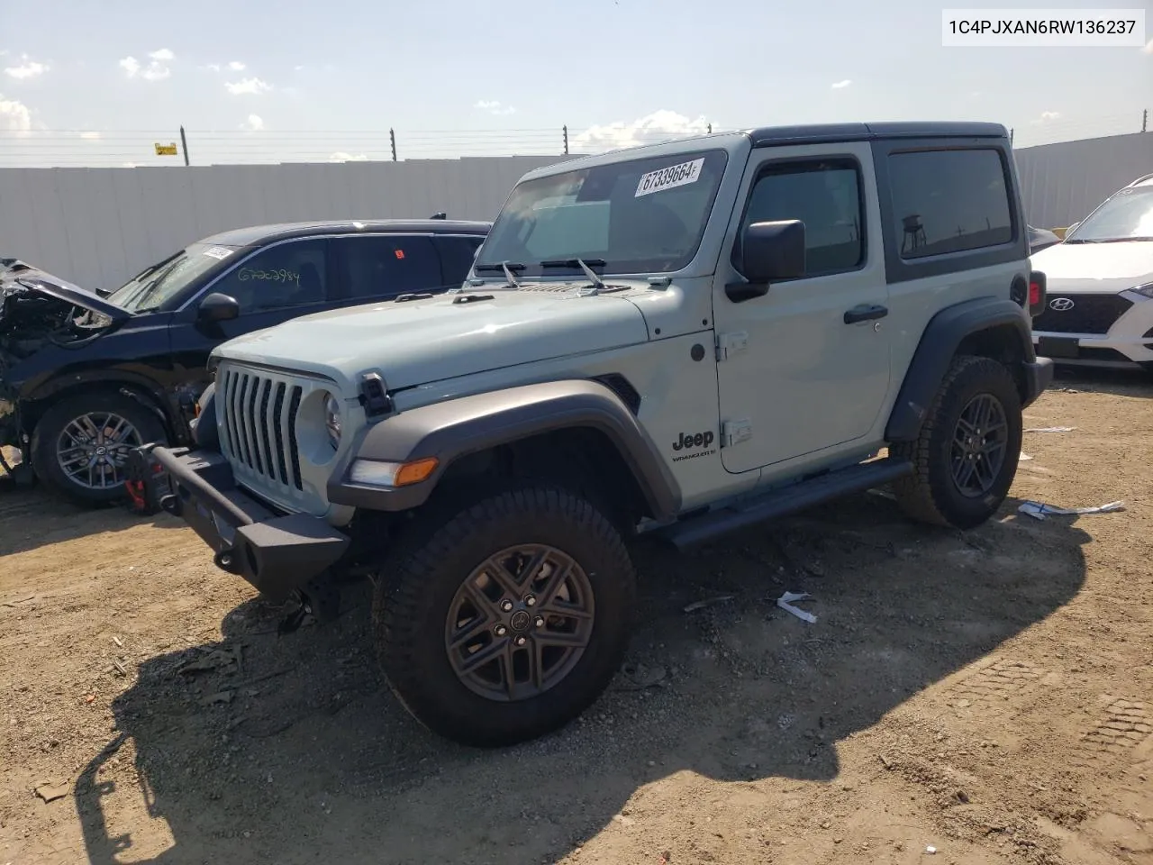 2024 Jeep Wrangler Sport VIN: 1C4PJXAN6RW136237 Lot: 67339664