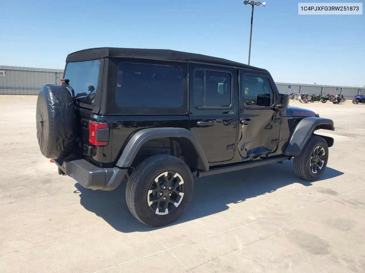 2024 Jeep Wrangler Rubicon VIN: 1C4PJXFG3RW251873 Lot: 71227174